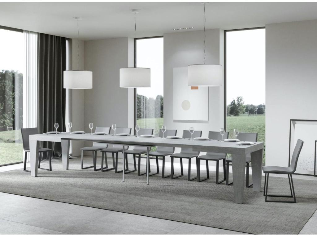 Table - Gray Engineered Wood, W 63 x D 35.4 x H 30.3 in