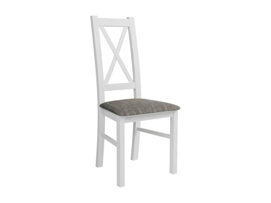 Chair - Gray Wood, W 0 x D 15.7 x H 37.4 in