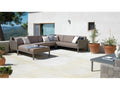 Sofa - Taupe Aluminum, W 50.4 x D 31.9 x H 24.4 in