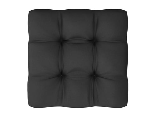 4-Piece Outdoor Patio Set with Cushions - White Wood, W 27.6 x D 27.6 x H 26.4 in