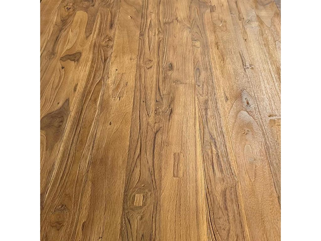 Table - Beige Teck, W 86.6 x D 39.4 x H 30.3 in