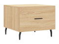 Coffee Table - Natural Wood, W 19.7 x D 19.7 x H 15.7 in