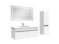 Cabinet - White, W 17.7 x D 39.4 x H 15.7 in