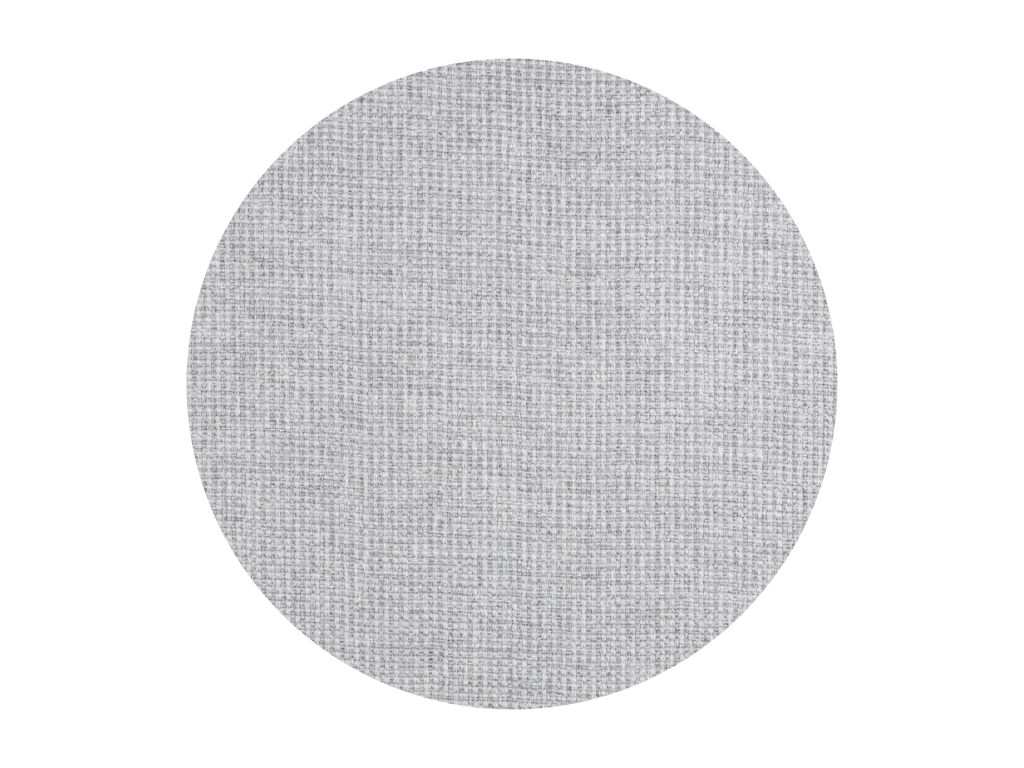 Modular Sofa - Light Gray Polyester Fabric, Engineered Wood, W 98.4 x D 42.1 x H 27.6 in