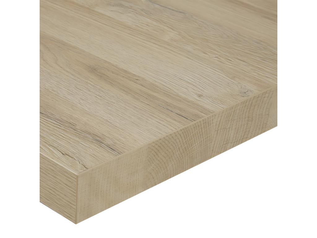 Table - Brown Engineered Wood, W 78.7 x D 39.4 x H 29.9 in