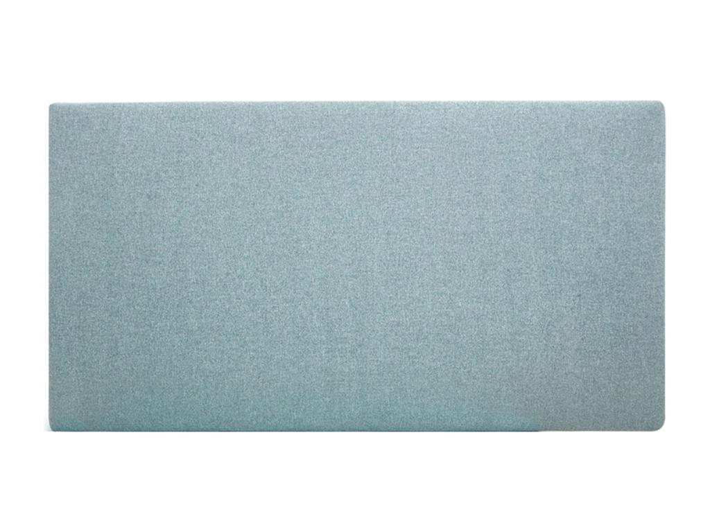 Bed - Green Polyester Fabric, W 53.1 x D 2.8 x H 31.5 in