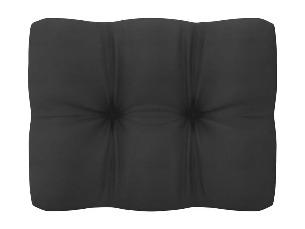 4-Piece Outdoor Patio Set with Cushions - White Wood, W 27.6 x D 27.6 x H 26.4 in