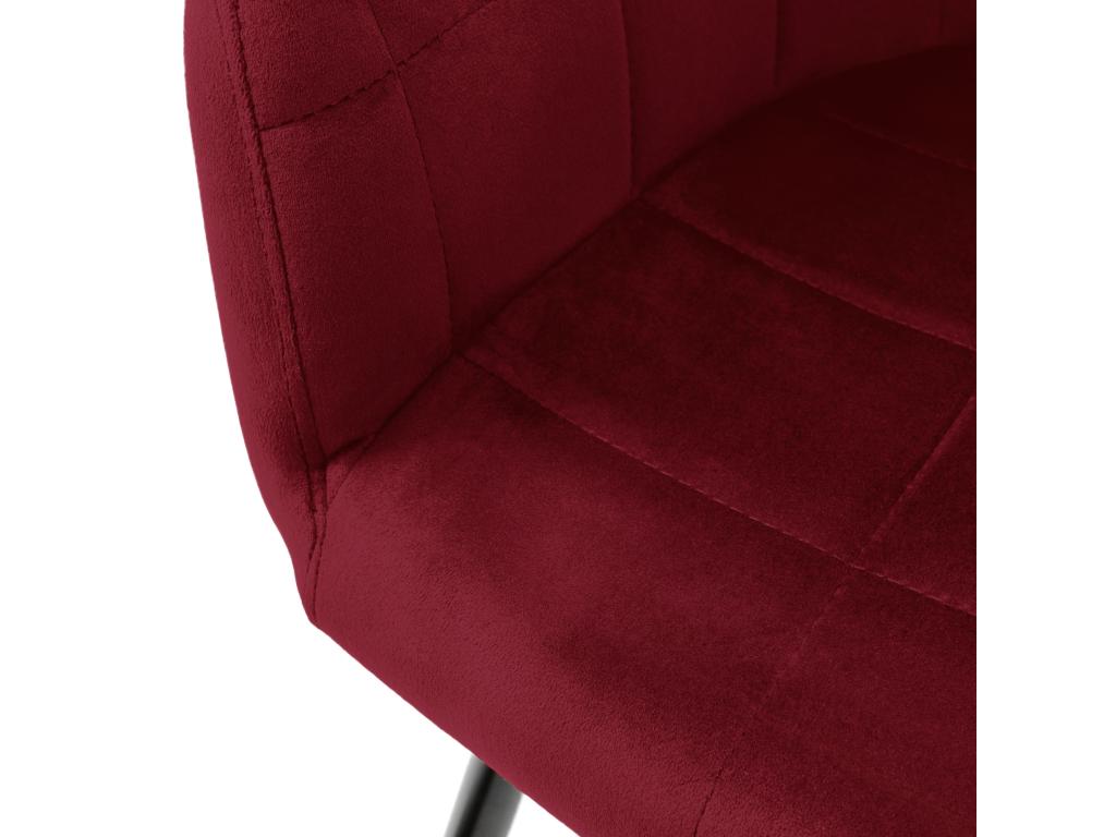 Dining Chair - Bordeaux Faux Leather