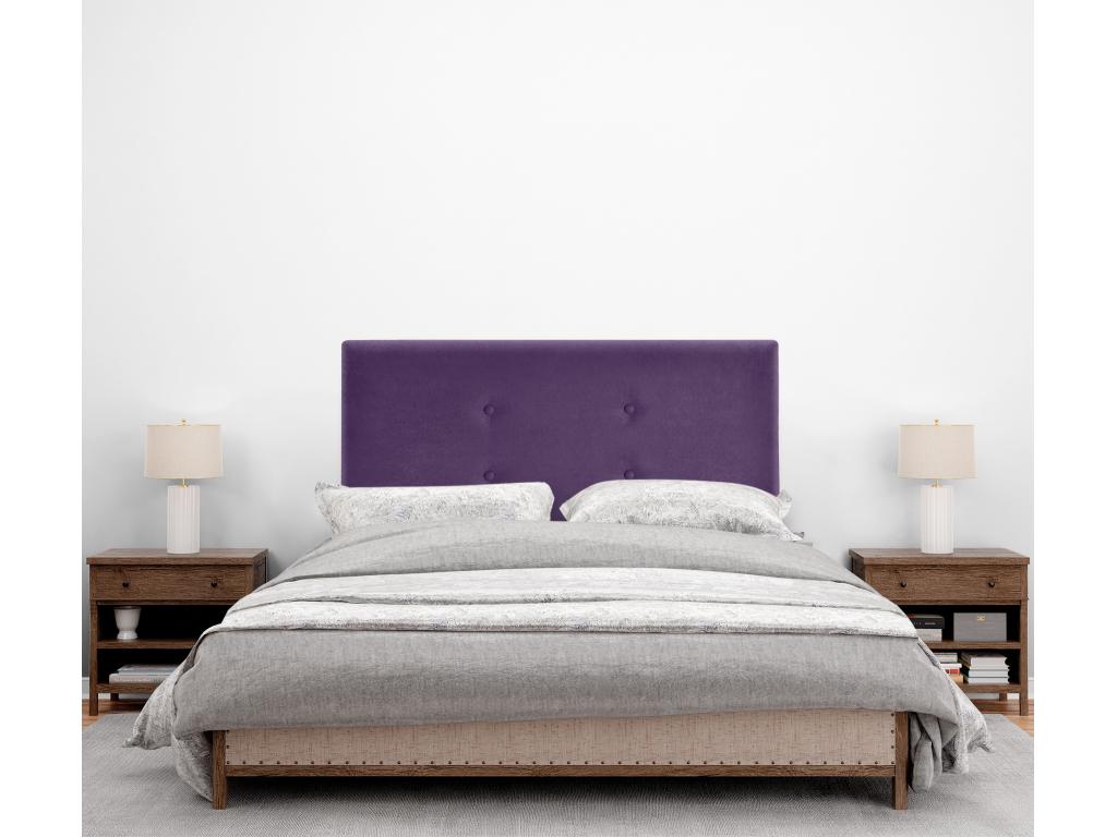 Bed - Parme Pine Wood, W 41.3 x D 1.6 x H 19.7 in