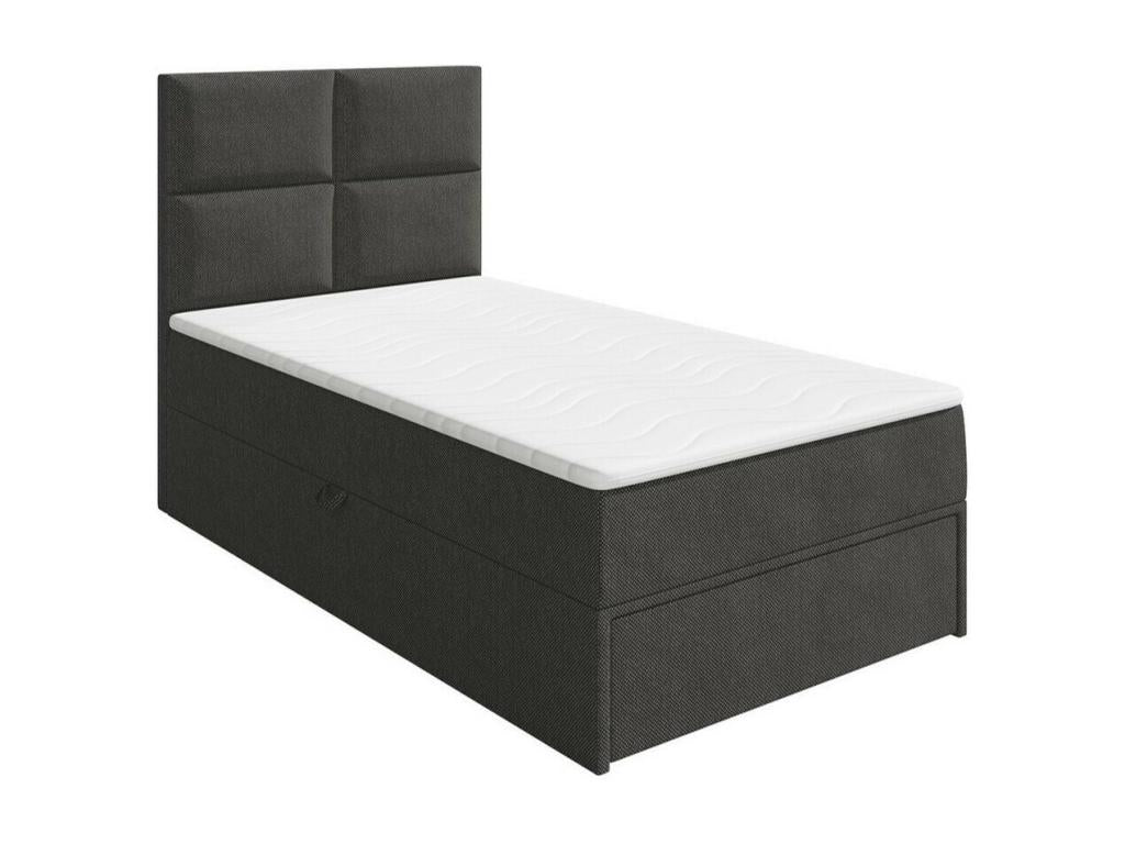 Bed - Gray, W 81.5 x D 35.4 x H 47.2 in