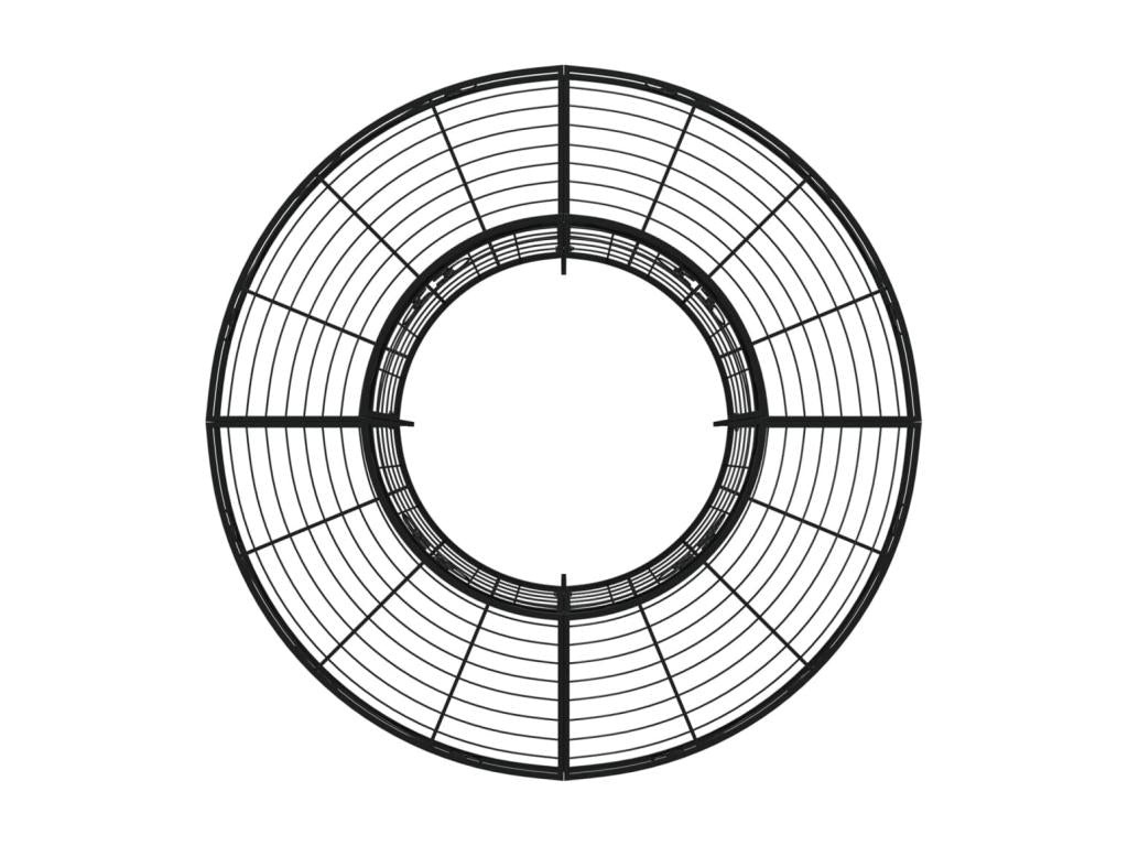 Bench - Brown Wood, W 66.9 x D 24.8 x H 33.1 in