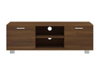 TV Stand - Brown Engineered Wood, W 47.2 x D 15.9 x H 13.8 in