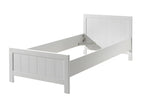Bed - White Mdf, W 81.9 x D 37.8 x H 30.3 in