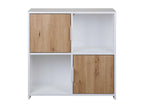 Cabinet - White Engineered Wood, W 30.3 x D 11.8 x H 30.3 in