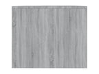 Coffee Table - Gray Engineered Wood, W 35.4 x D 19.7 x H 16.3 in