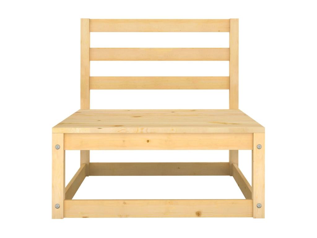 8-Piece Outdoor Patio Set with Cushions - Gray Wood, W 27.6 x D 27.6 x H 26.4 in