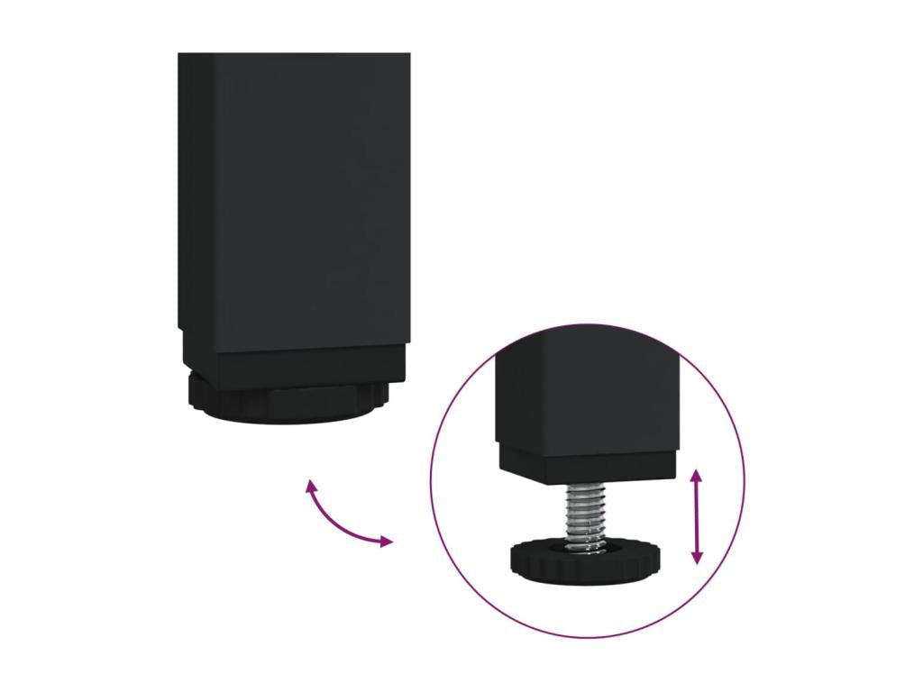 Table - Gray Wood, W 57.1 x D 8.9 x H 29.5 in