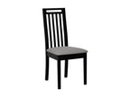 Chair - Gray Wood, W 0 x D 16.1 x H 37.8 in