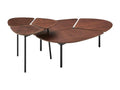 Table - Brown Composite, W 47.2 x D 31.5 x H 14.6 in