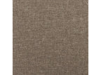 Set of 2 Beds - Taupe Polyester Fabric, W 31.5 x D 2 x H 50.4 in
