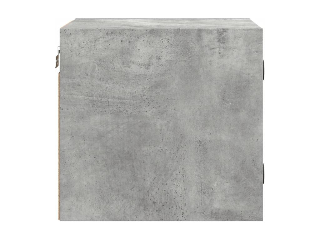 Set of 2 Tables - Gray Glass, W 0 x D 14.6 x H 13.8 in